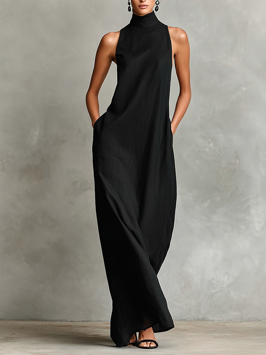GEMMA | Vestido largo minimalista