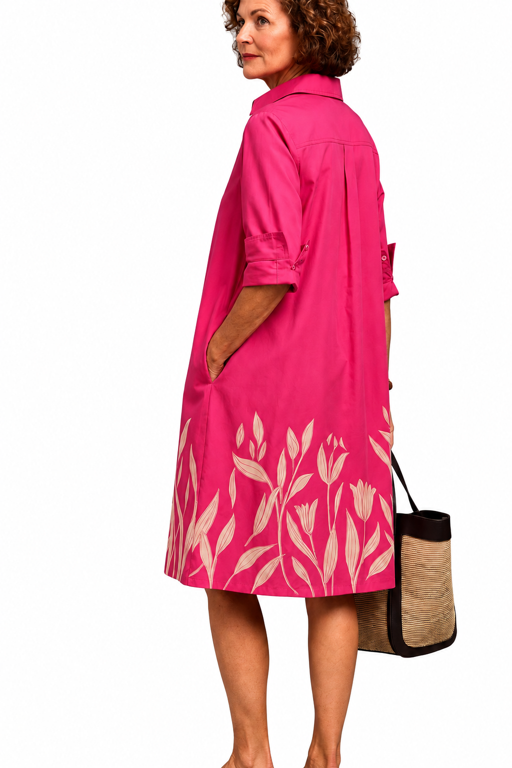 GRACE | Vestido midi cuidado y elegante
