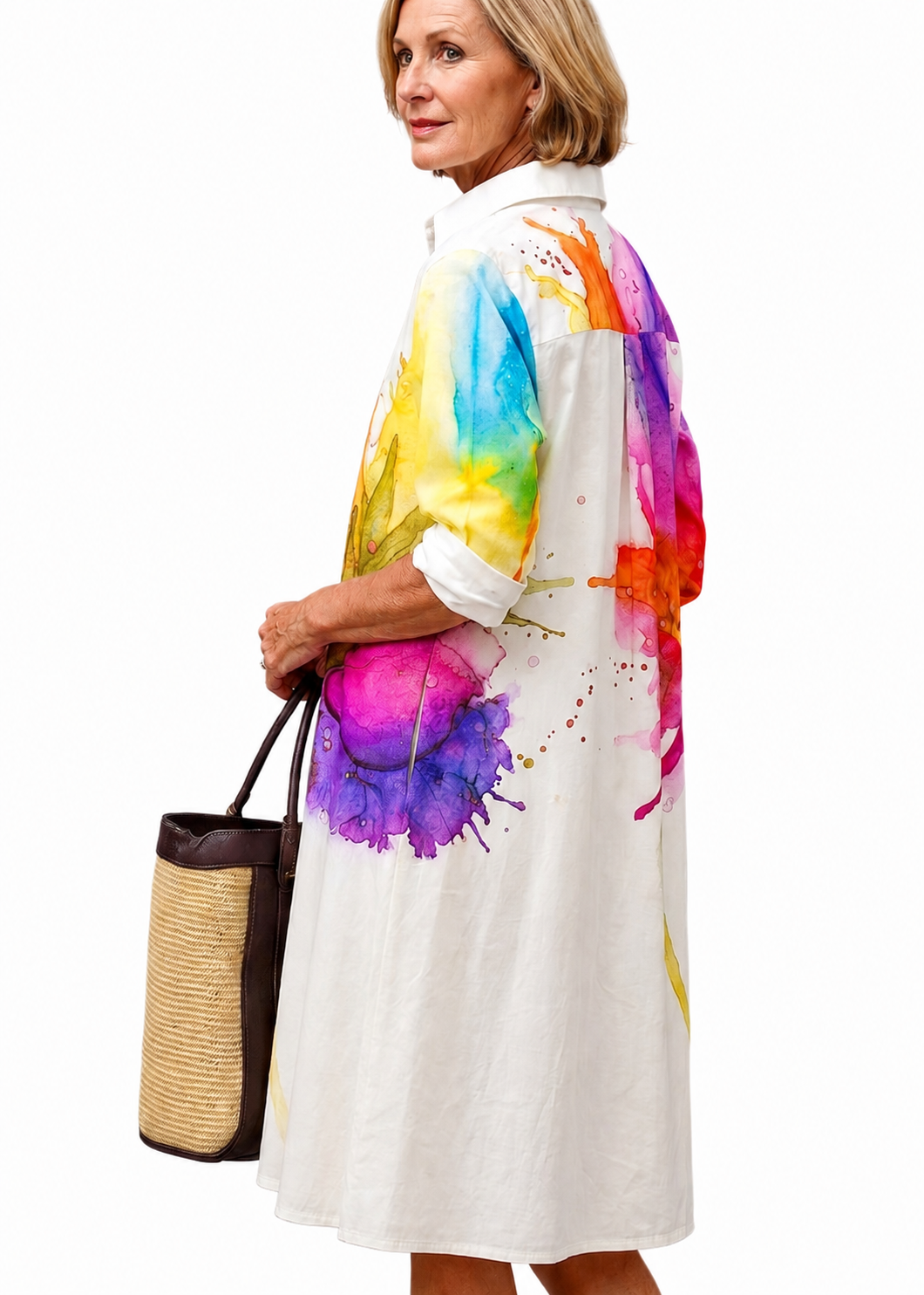 LYDIA | Vestido midi cuidado y elegante