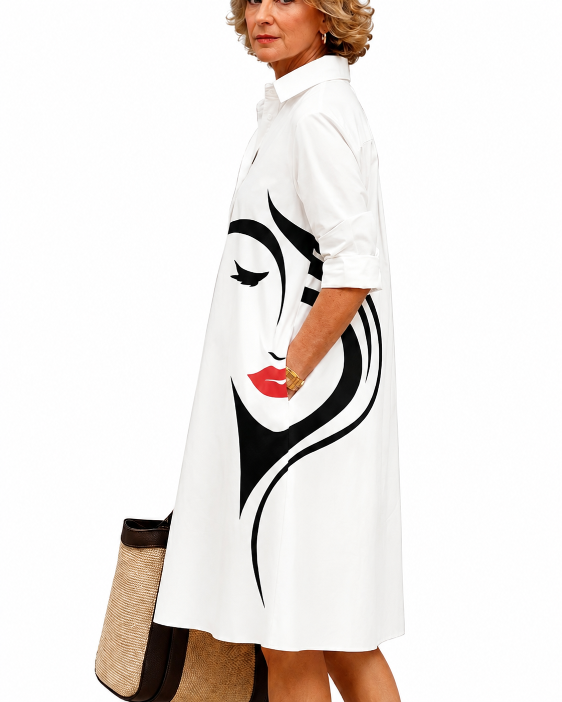 BELLA | Vestido midi cuidado y elegante
