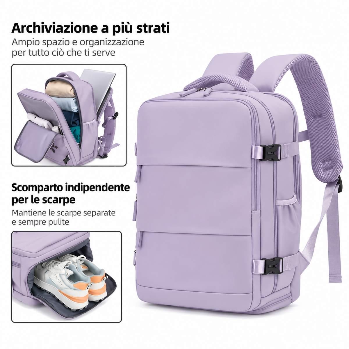 TARSILLA | Mochila de Viaje 40 Litros