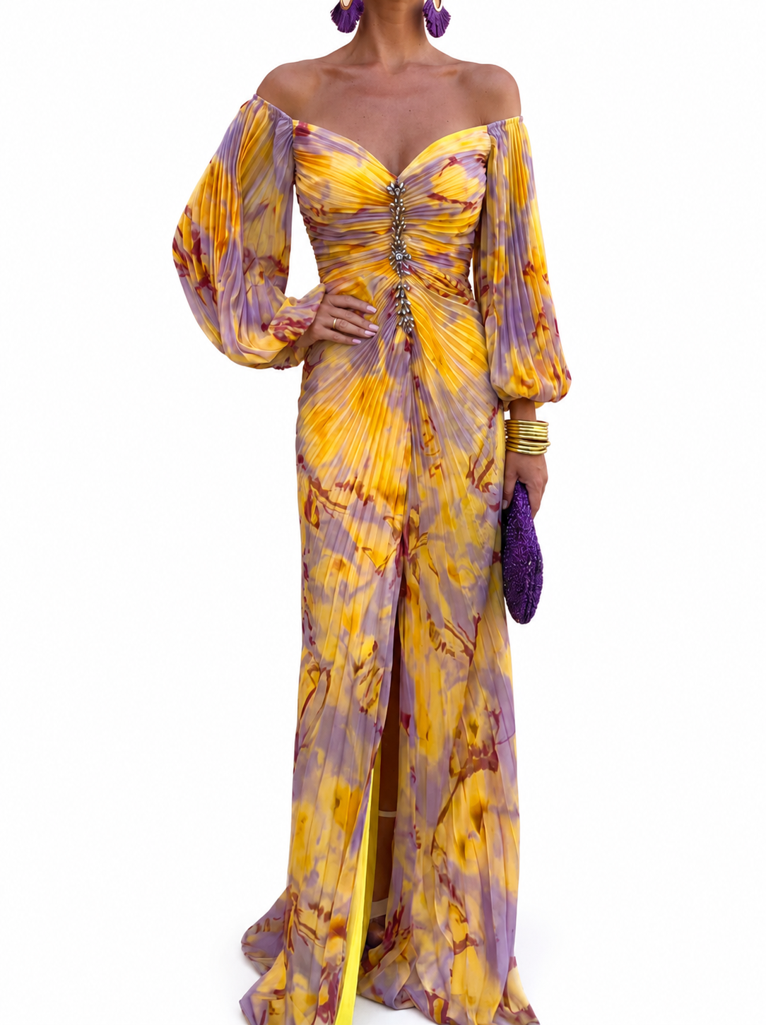 LUDOVICA | Vestido Maxi Floral