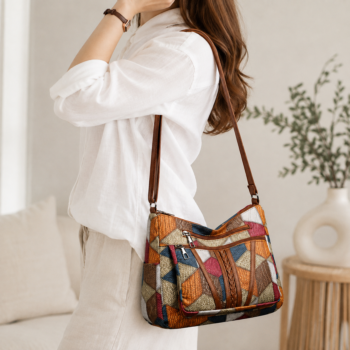 NELLA | Bolso Patchwork