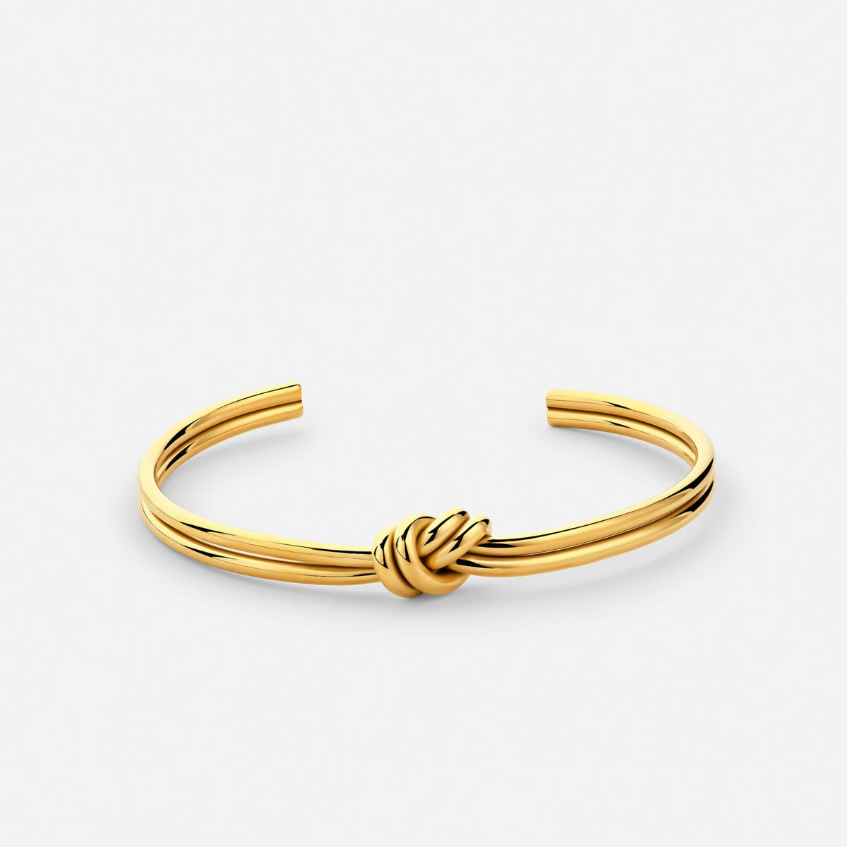 Brazalete rígido con nudo