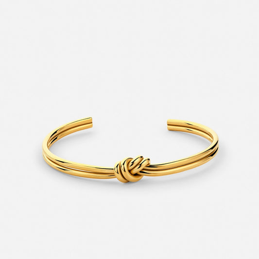 Brazalete rígido con nudo