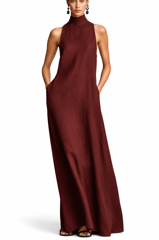 FIORA | Vestido largo minimalista