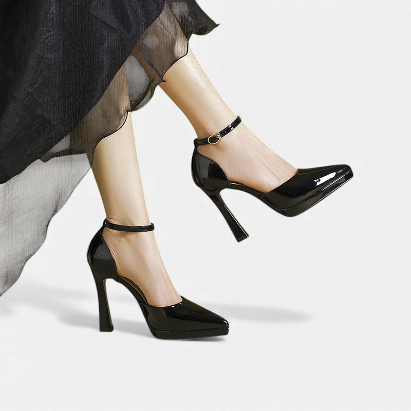 Evette | Tacones de Cuero