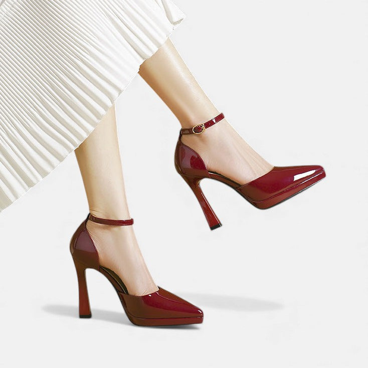 Evette | Tacones de Cuero
