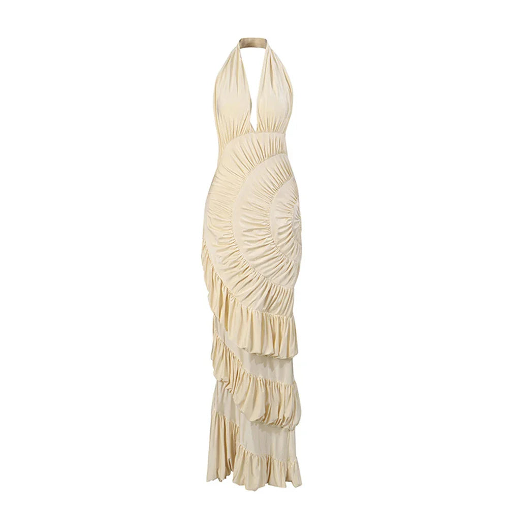  Vestido Elegancia Champagne