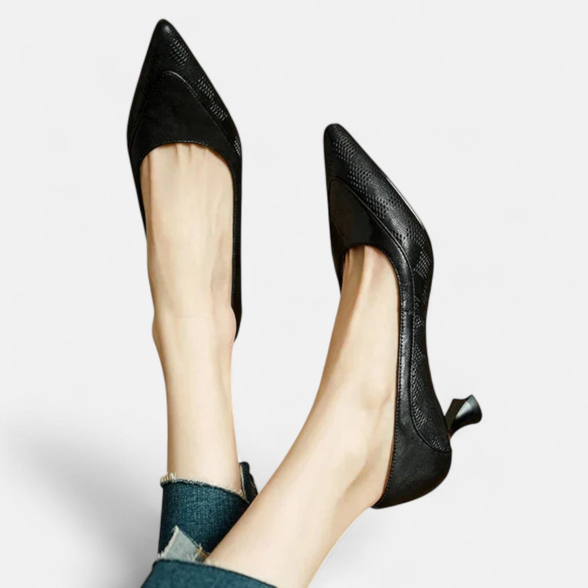 Amara | Tacones de Cuero