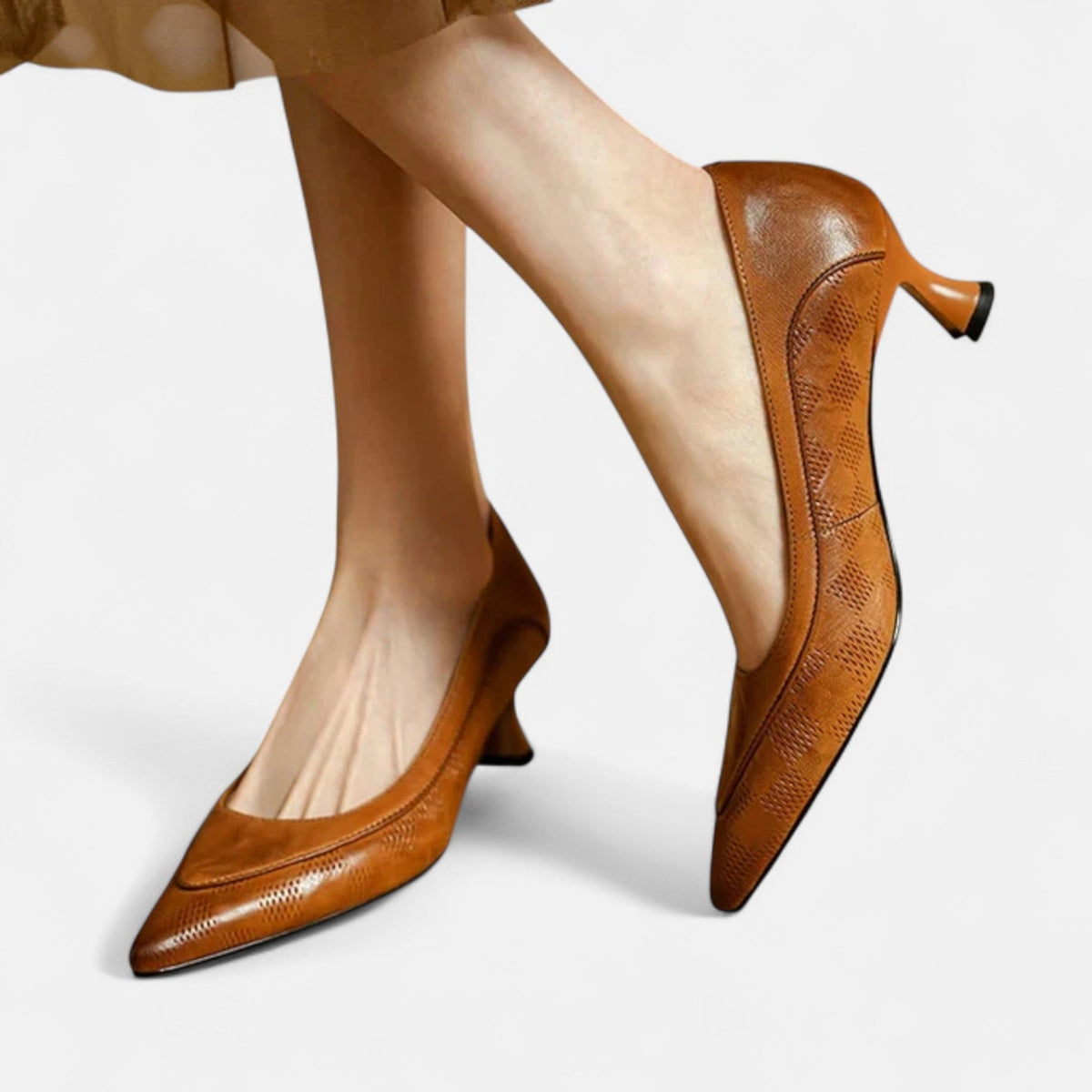 Amara | Tacones de Cuero