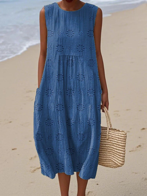 Sara | Vestido Midi Fantasia