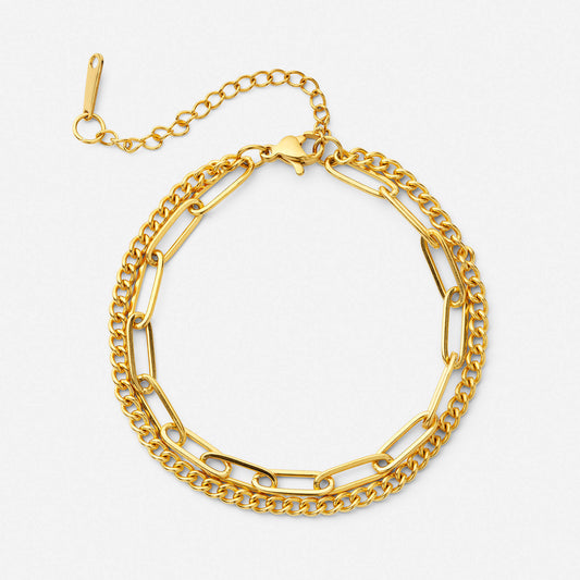 Pulsera de Doble Enlace