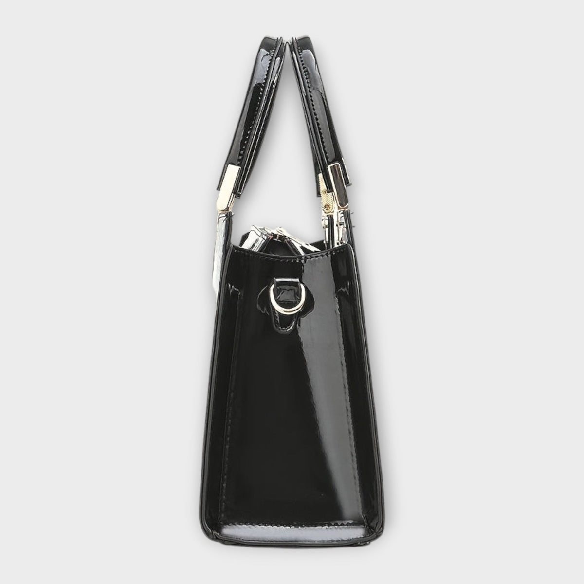 JULIETTE - Bolso brillante con relieve de cocodrilo
