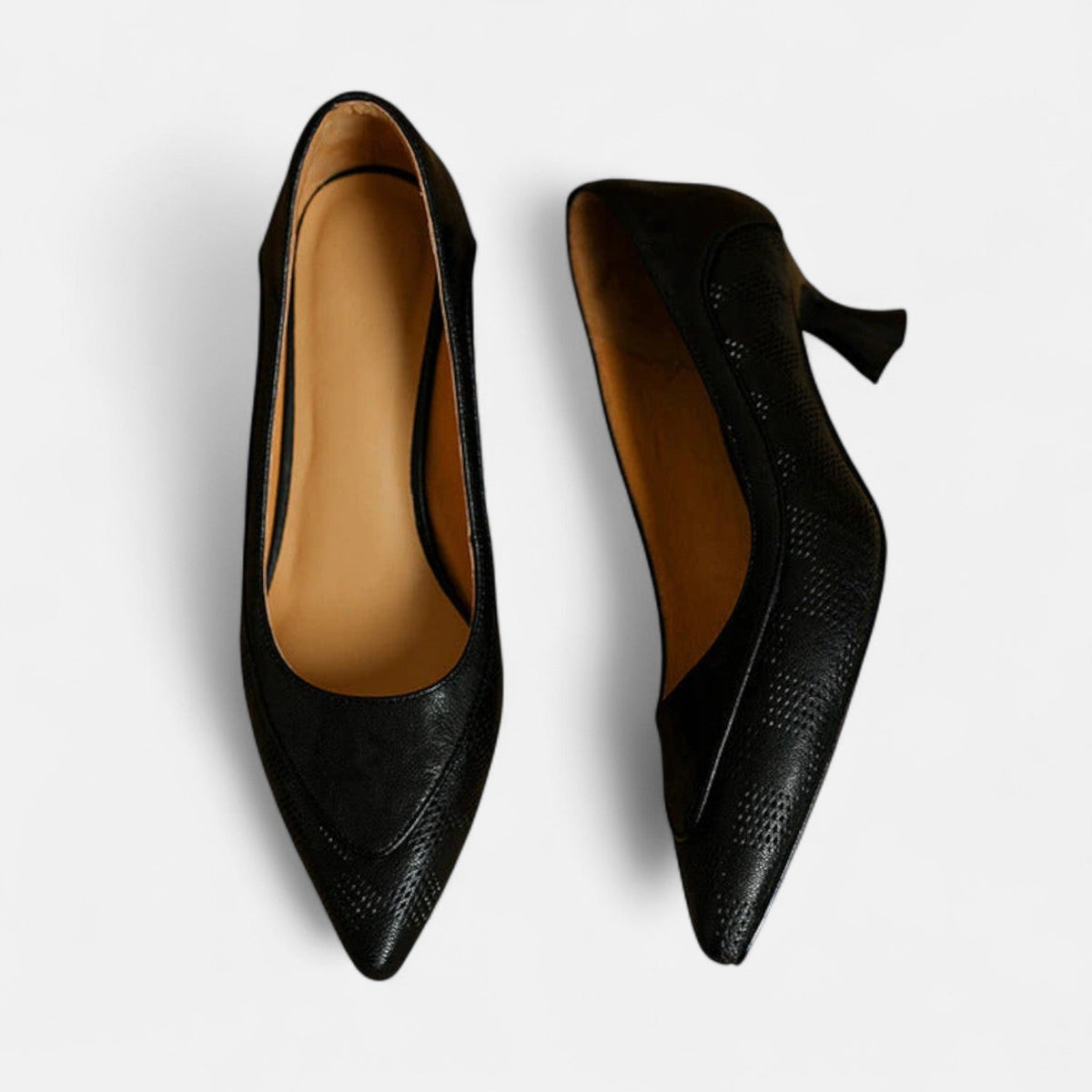 Amara | Tacones de Cuero