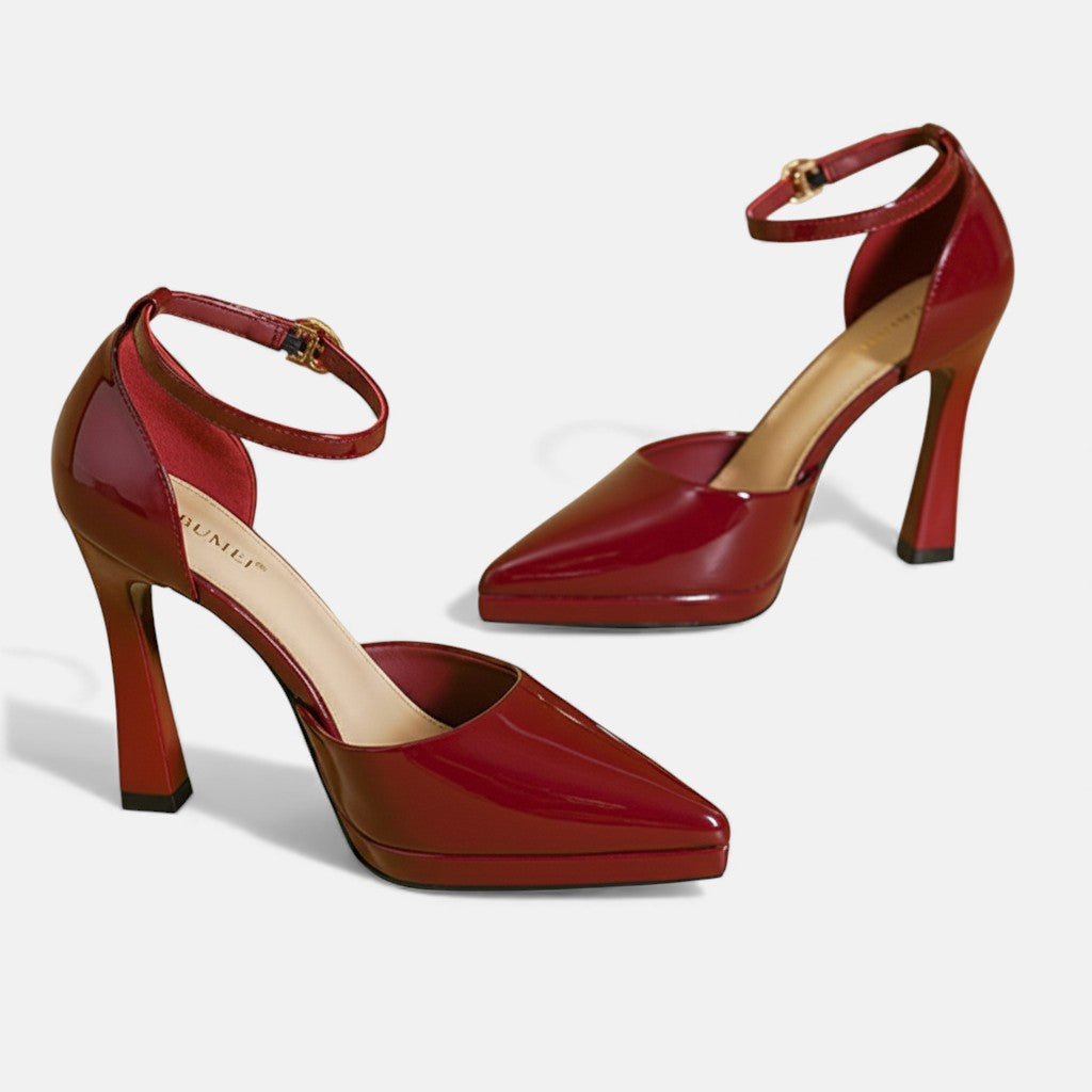 Evette | Tacones de Cuero