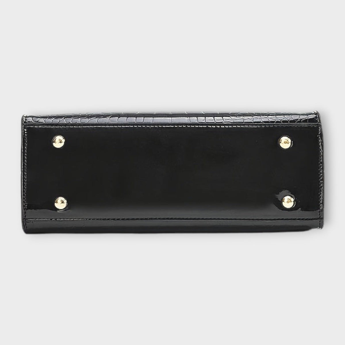 JULIETTE - Bolso brillante con relieve de cocodrilo