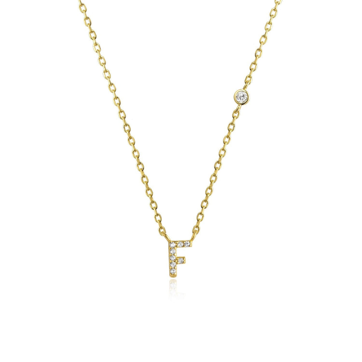 Collar de Letra de Piedra