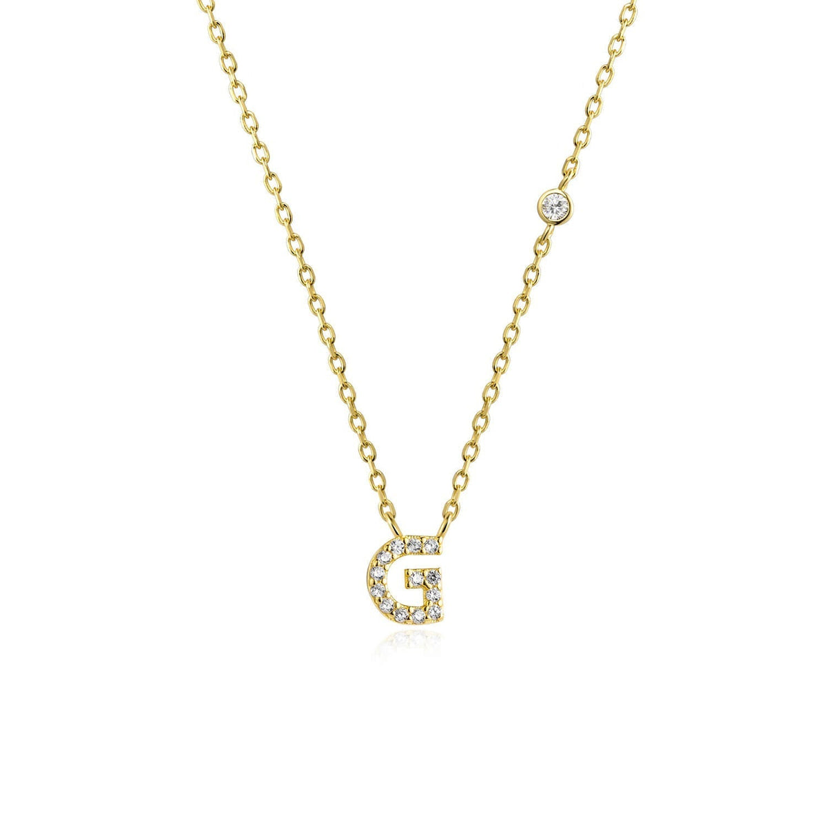 Collar de Letra de Piedra