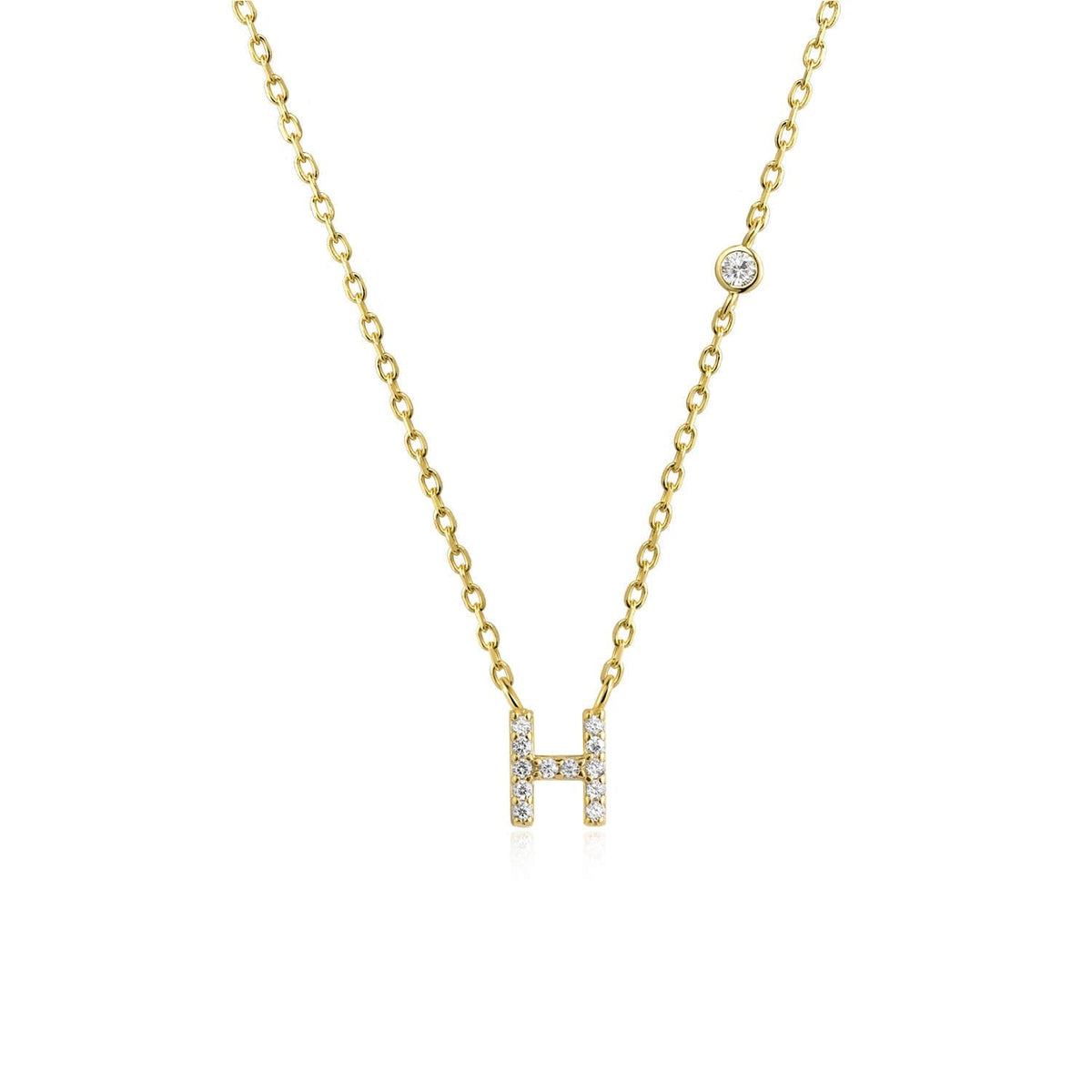 Collar de Letra de Piedra