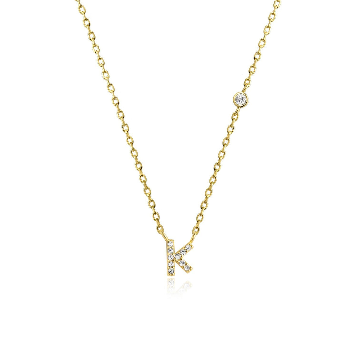 Collar de Letra de Piedra