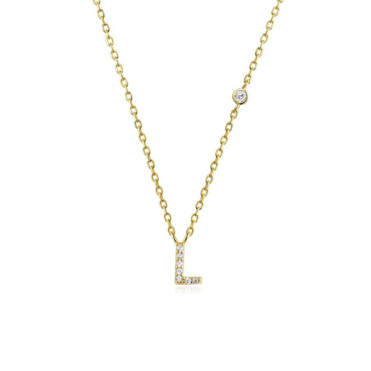Collar de Letra de Piedra