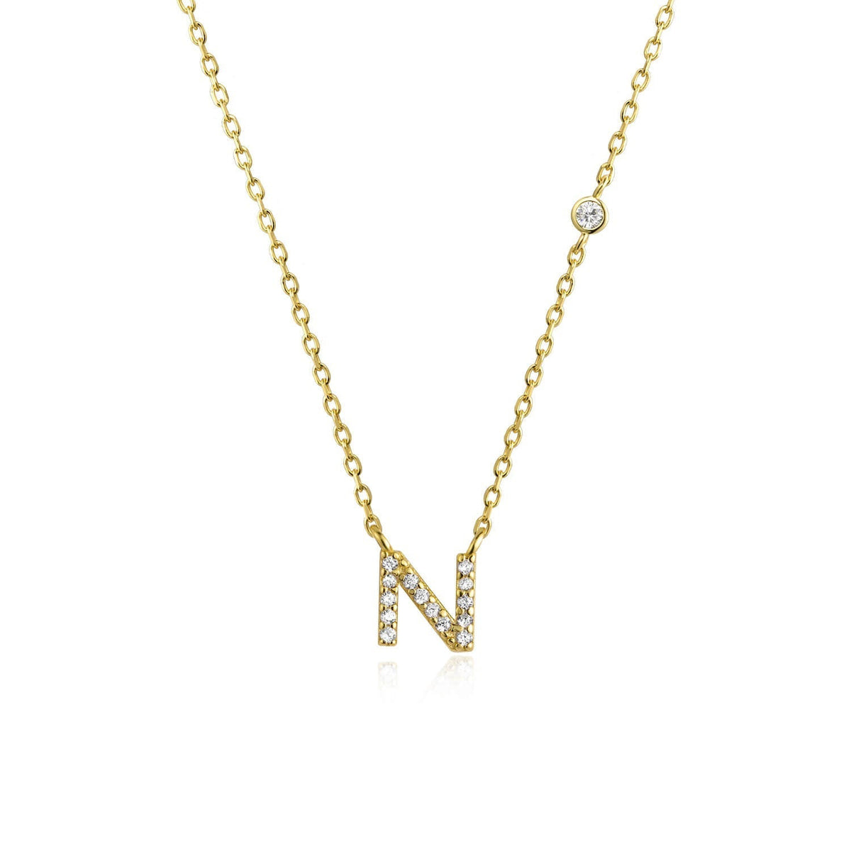Collar de Letra de Piedra