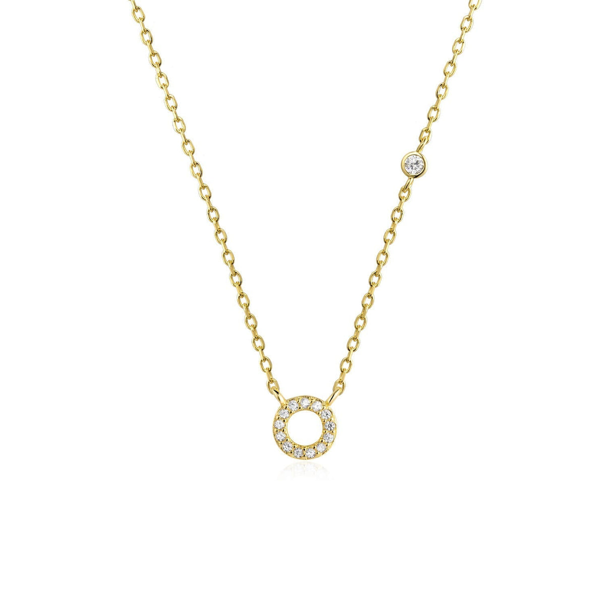 Collar de Letra de Piedra