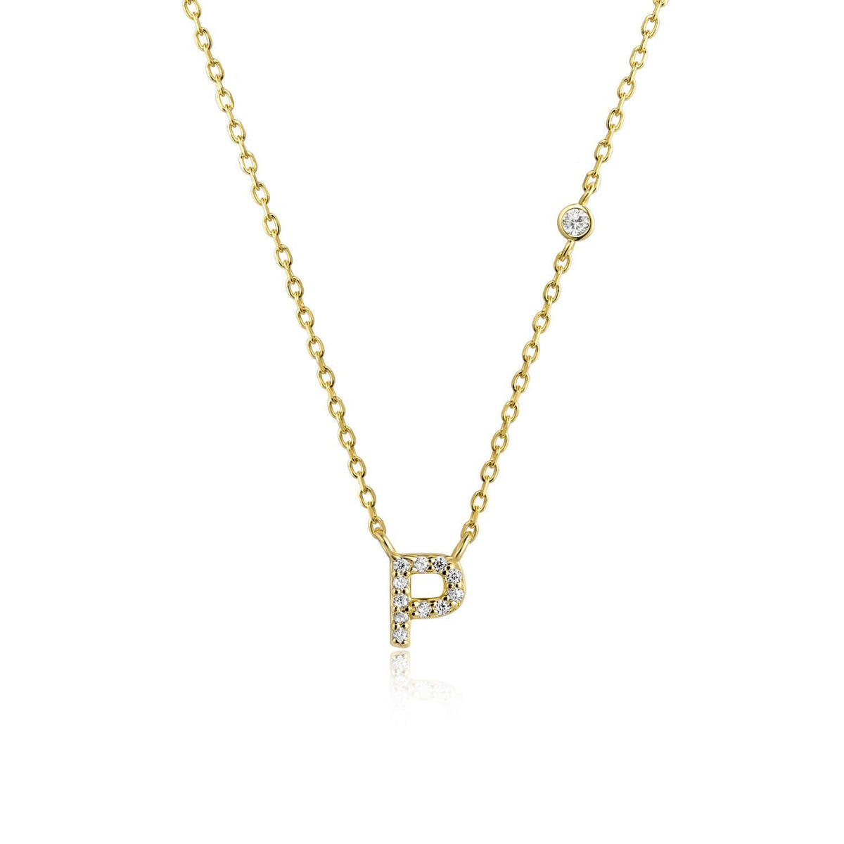 Collar de Letra de Piedra