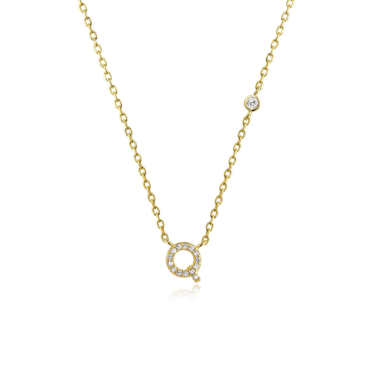 Collar de Letra de Piedra