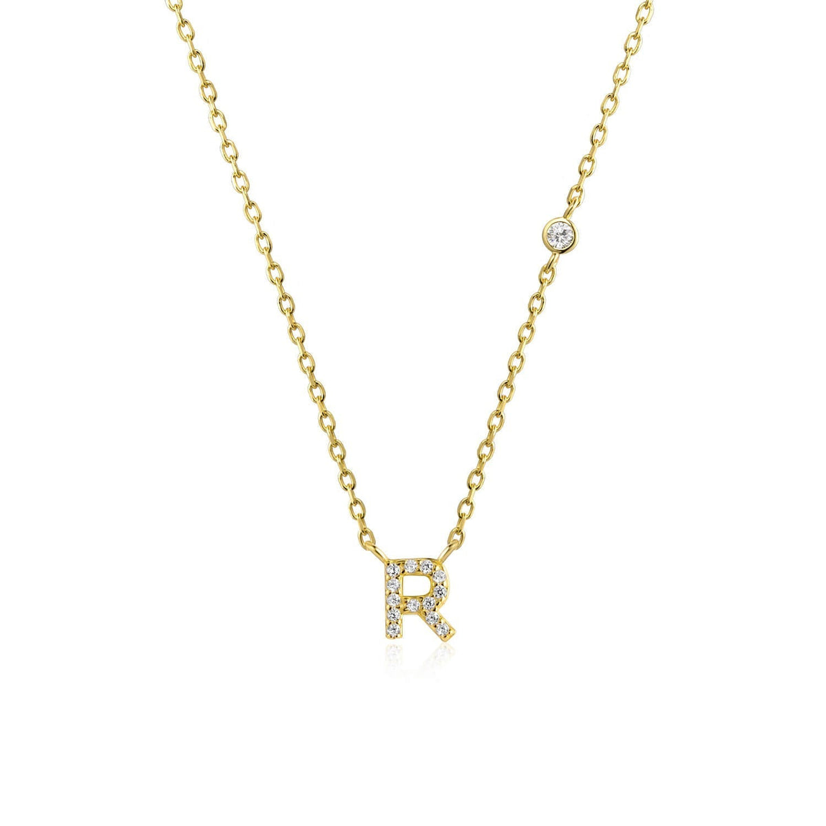 Collar de Letra de Piedra