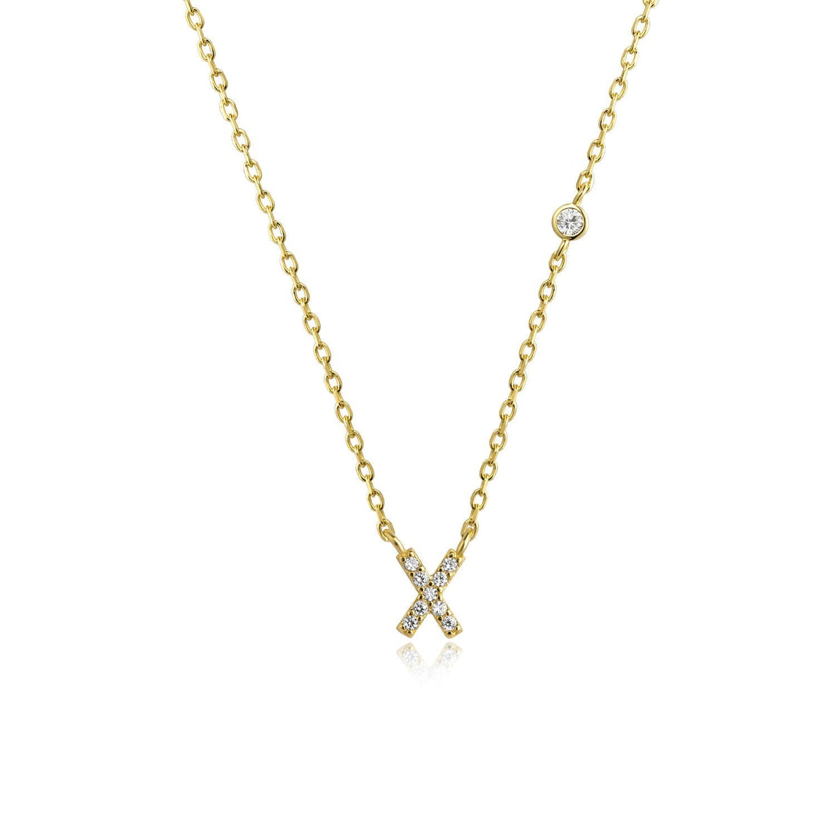 Collar de Letra de Piedra