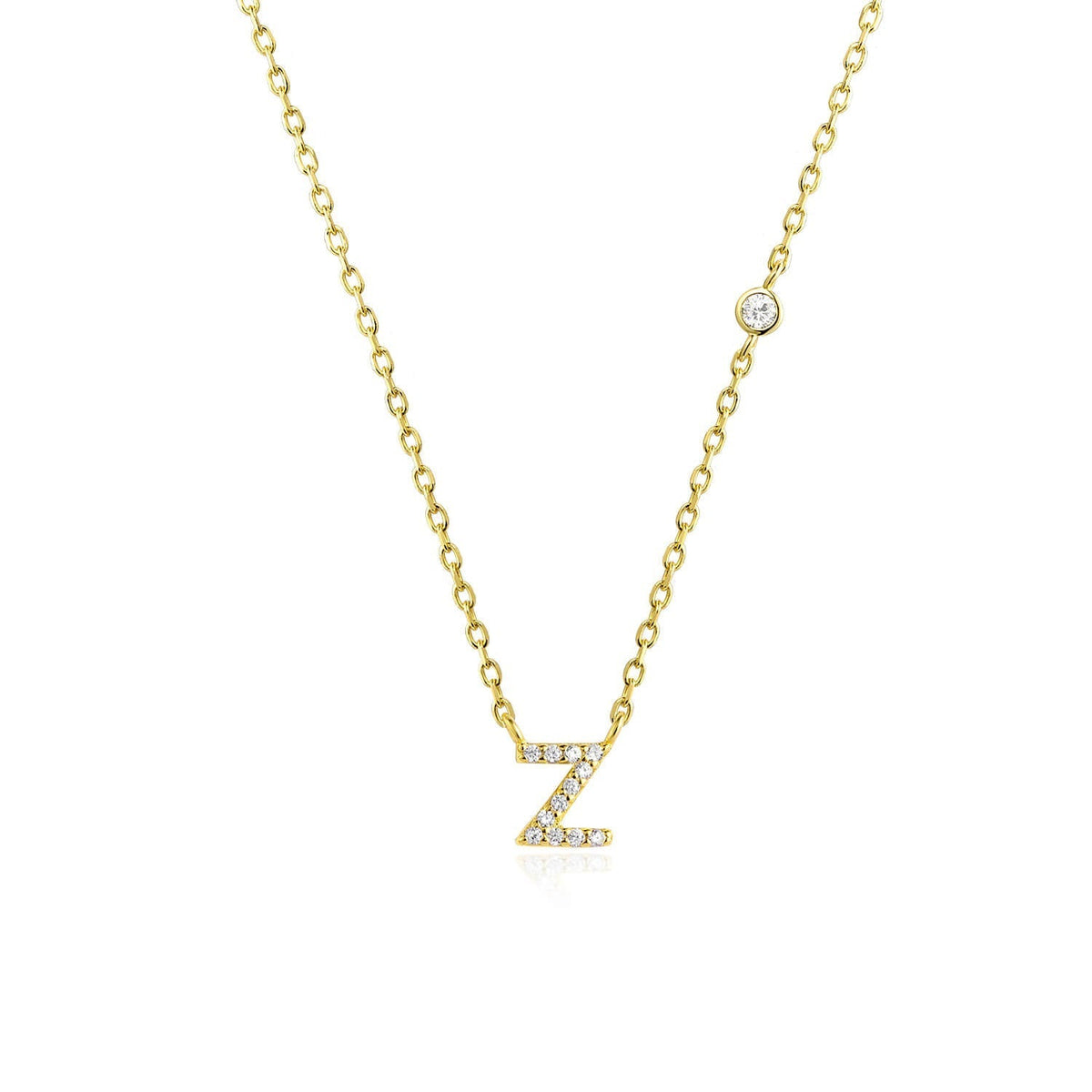 Collar de Letra de Piedra