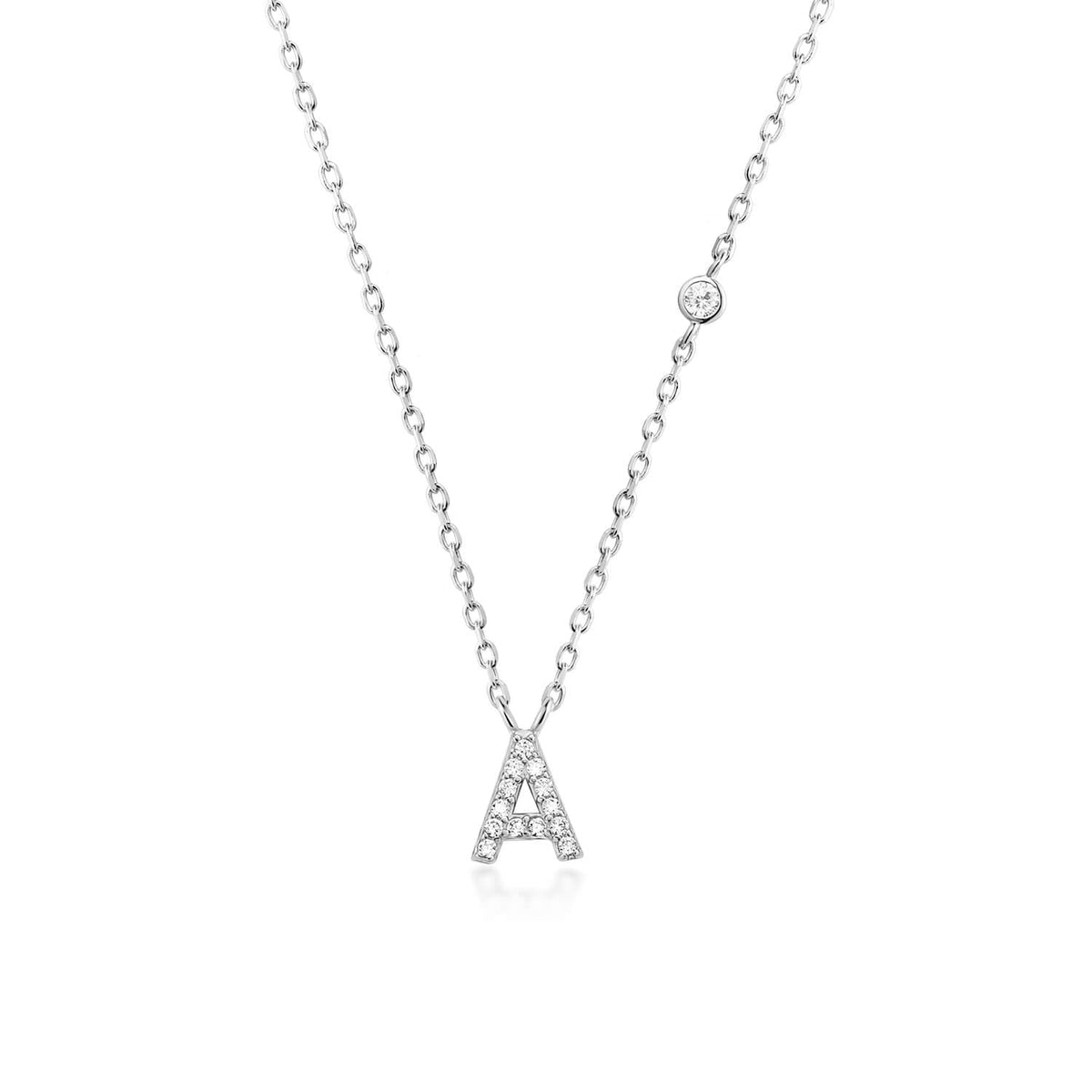 Collar de Letra de Piedra