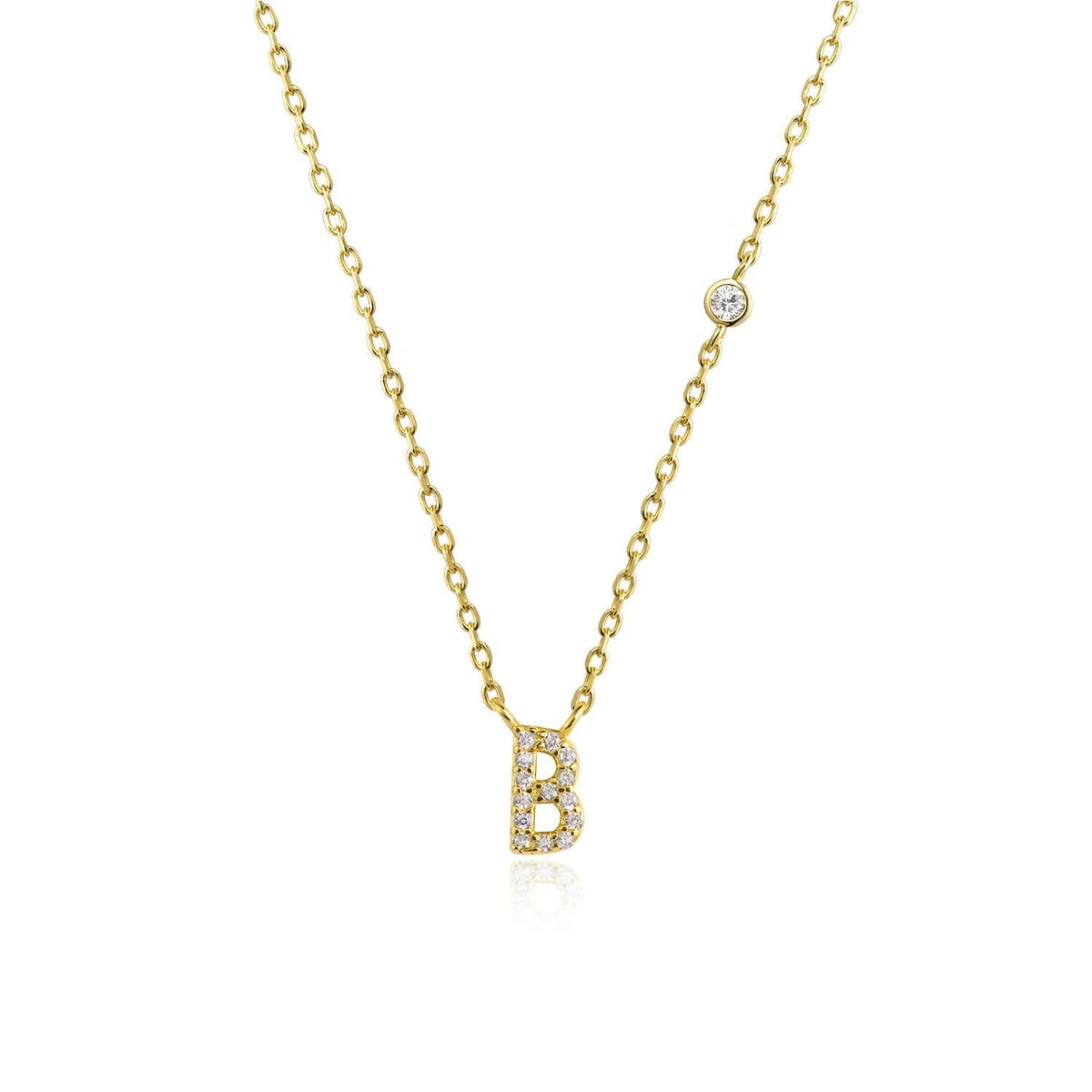 Collar de Letra de Piedra