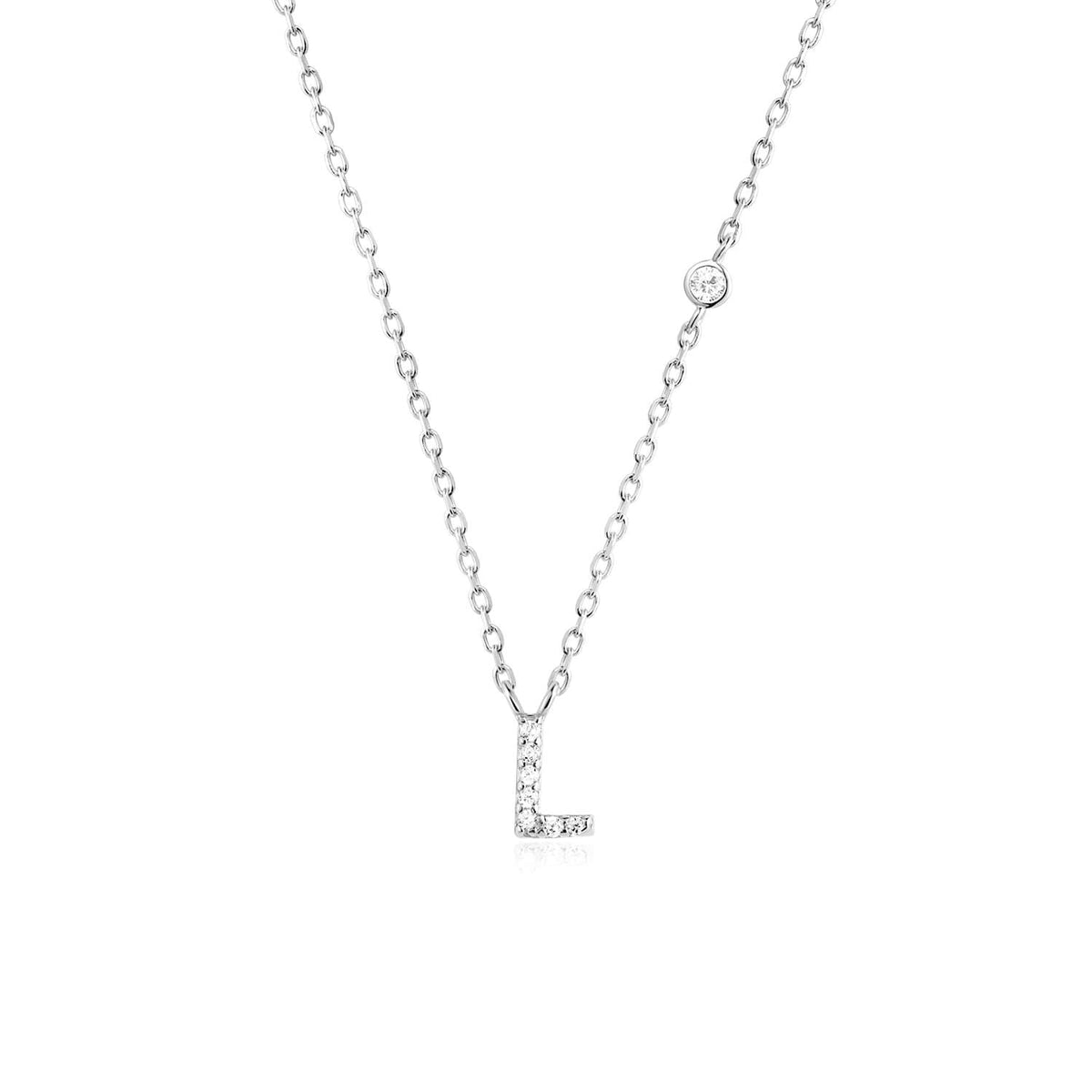 Collar de Letra de Piedra