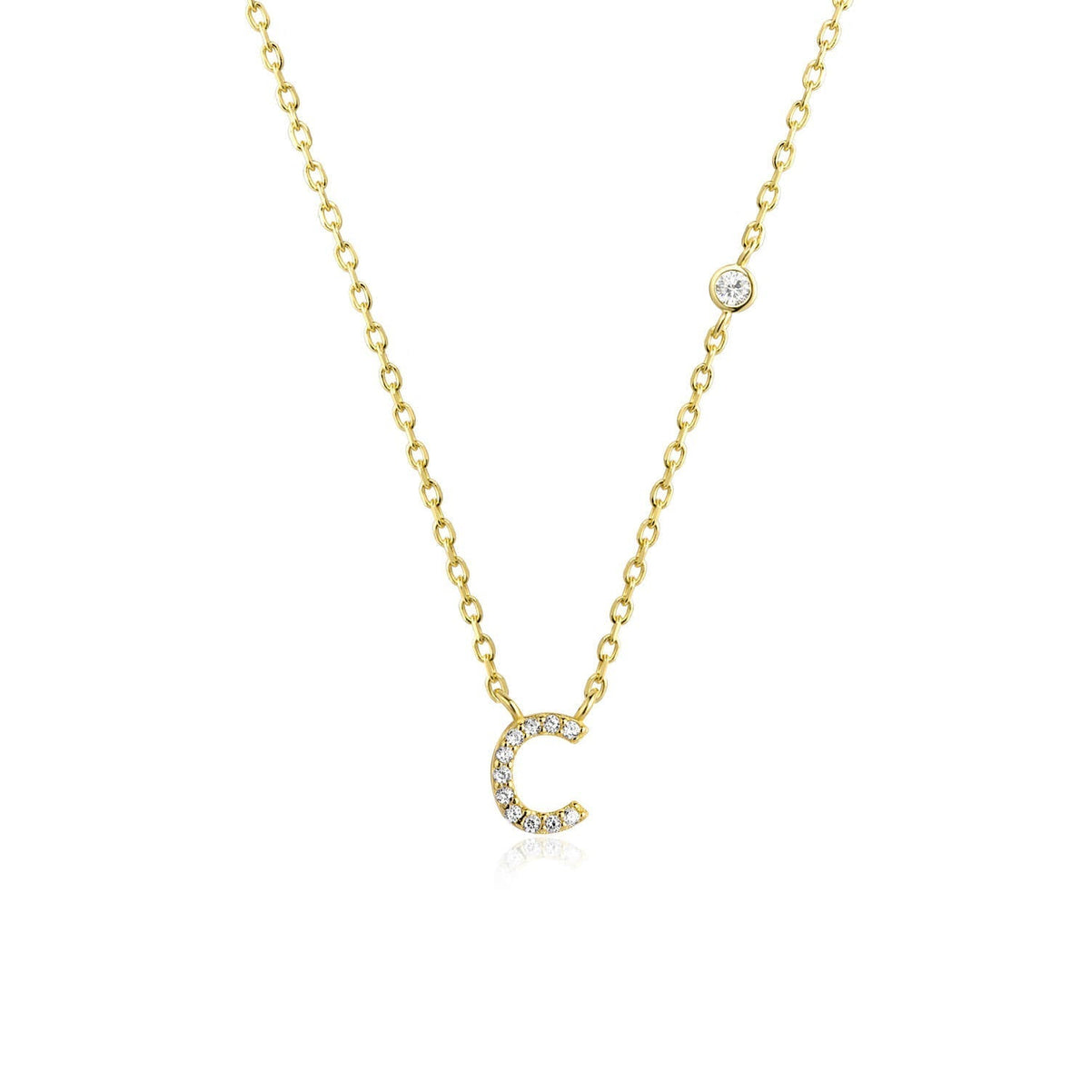 Collar de Letra de Piedra