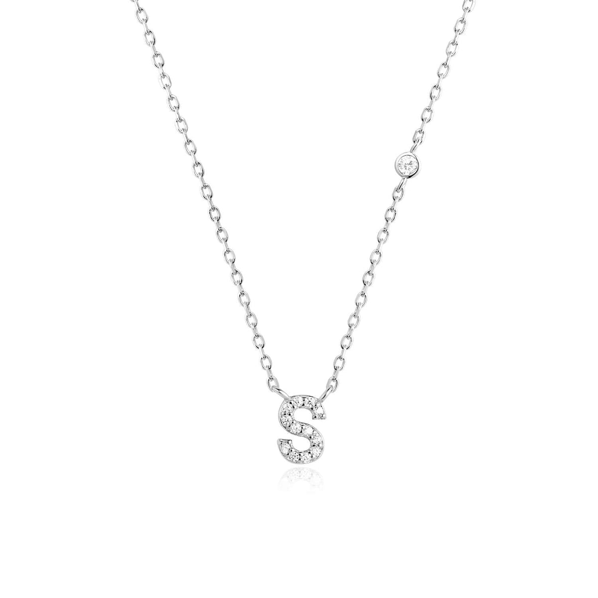 Collar de Letra de Piedra