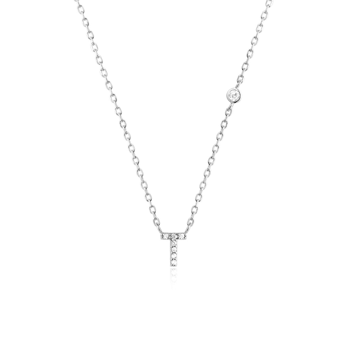 Collar de Letra de Piedra