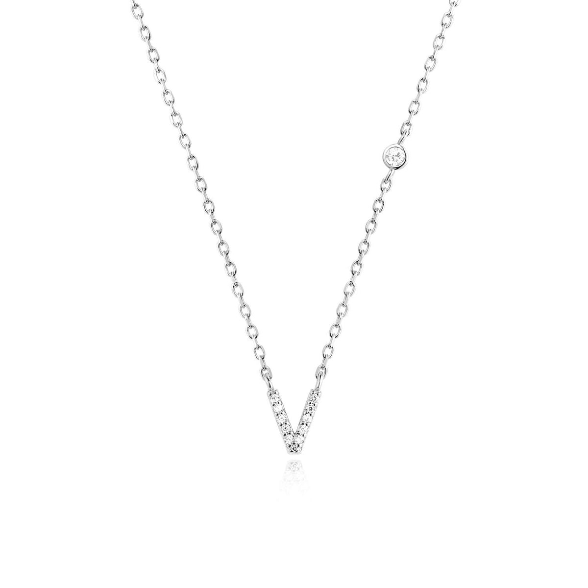 Collar de Letra de Piedra