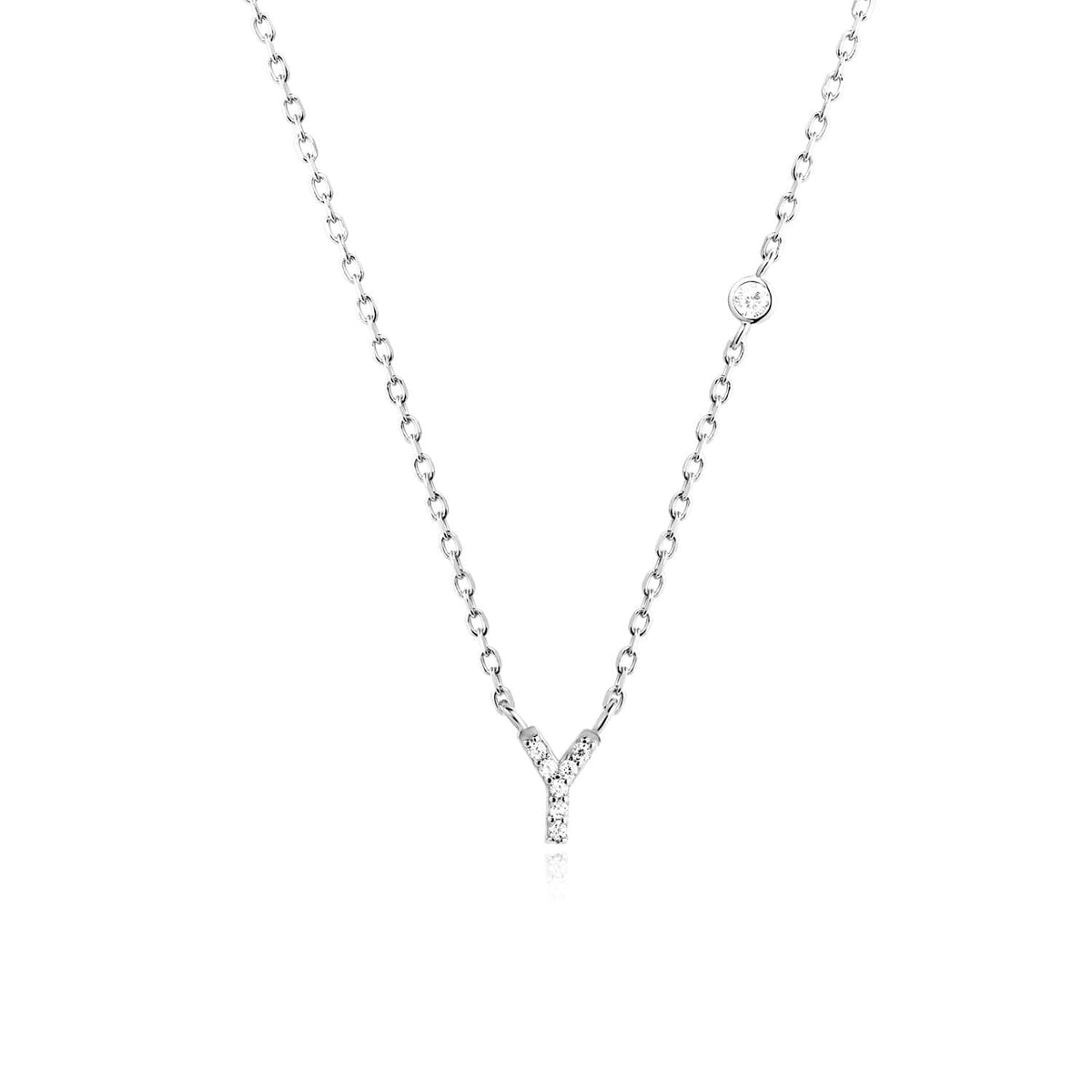 Collar de Letra de Piedra