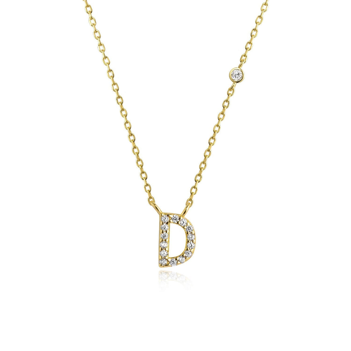 Collar de Letra de Piedra