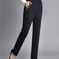 Edurne | Jeans con bolsillos laterales y cintura elástica