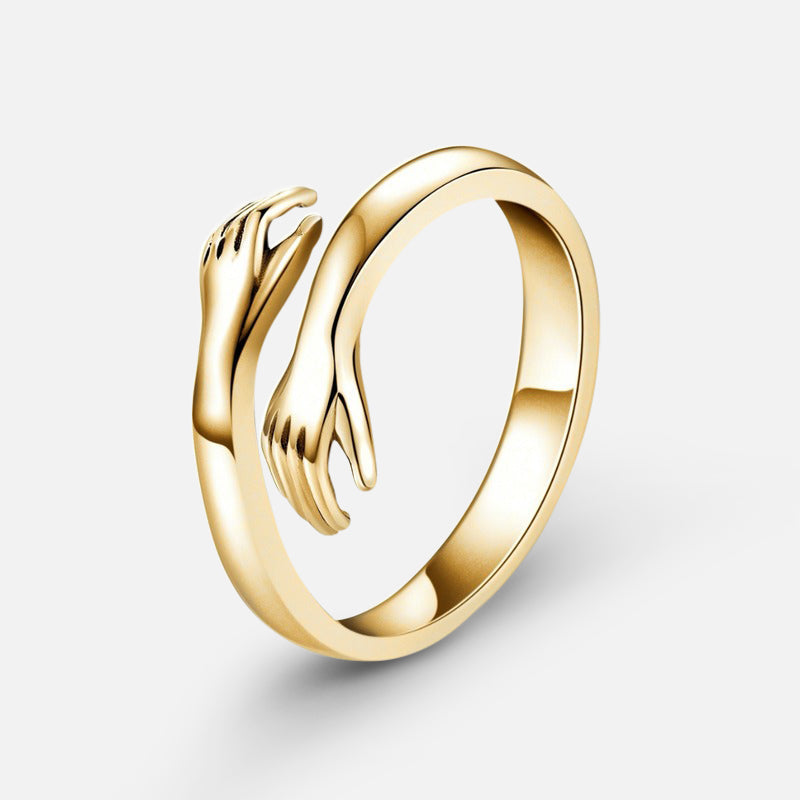 Anillo de Abrazo - Oro Real