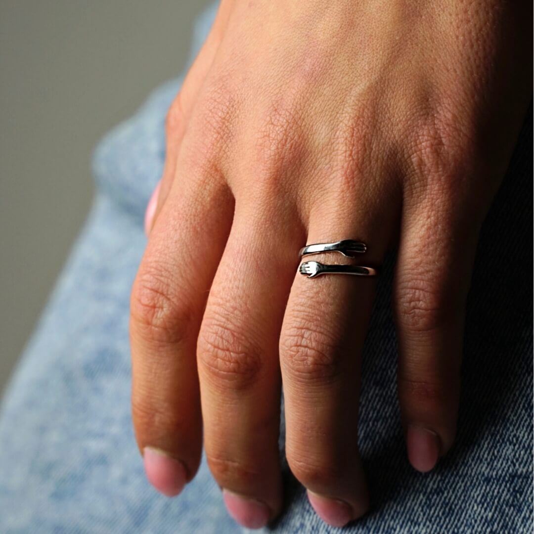 Anillo de Abrazo - Oro Real